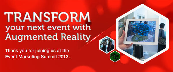 Augmented Reality agency demo @ Event Marketing Summit 2013 | Marxent