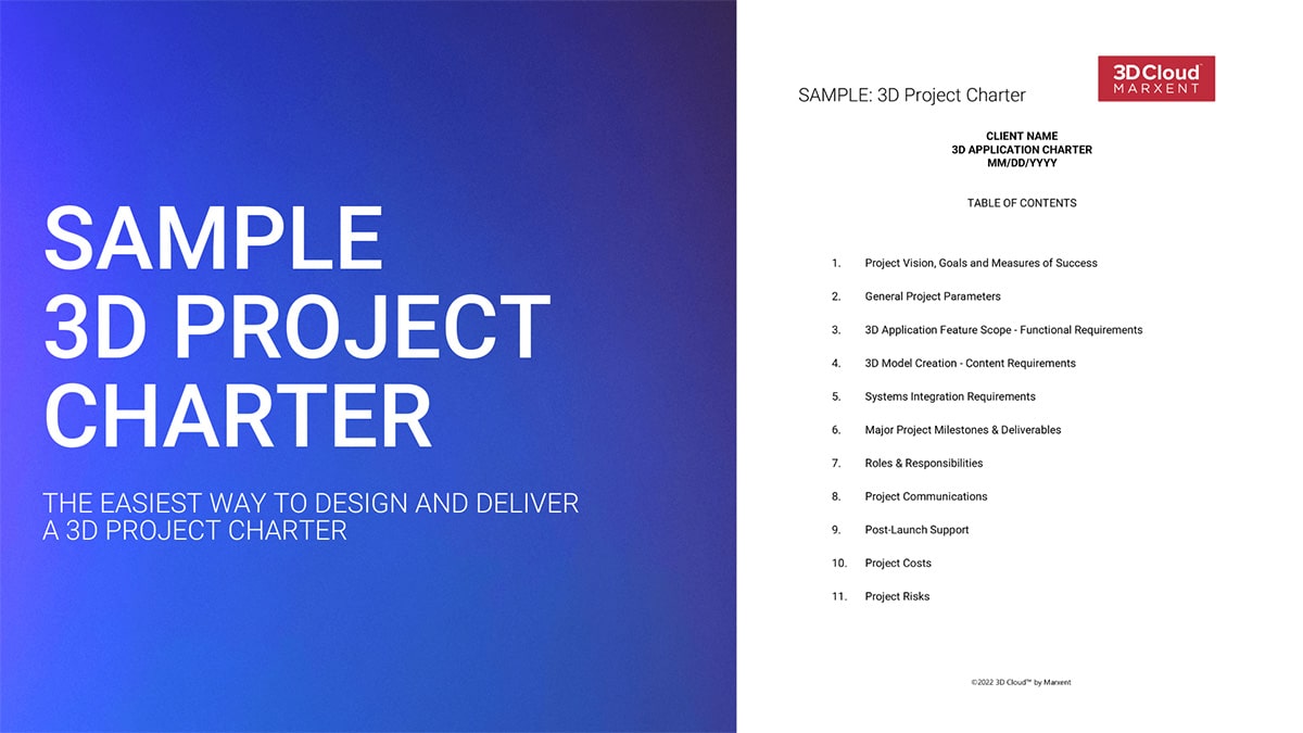 3D Project Charter Template