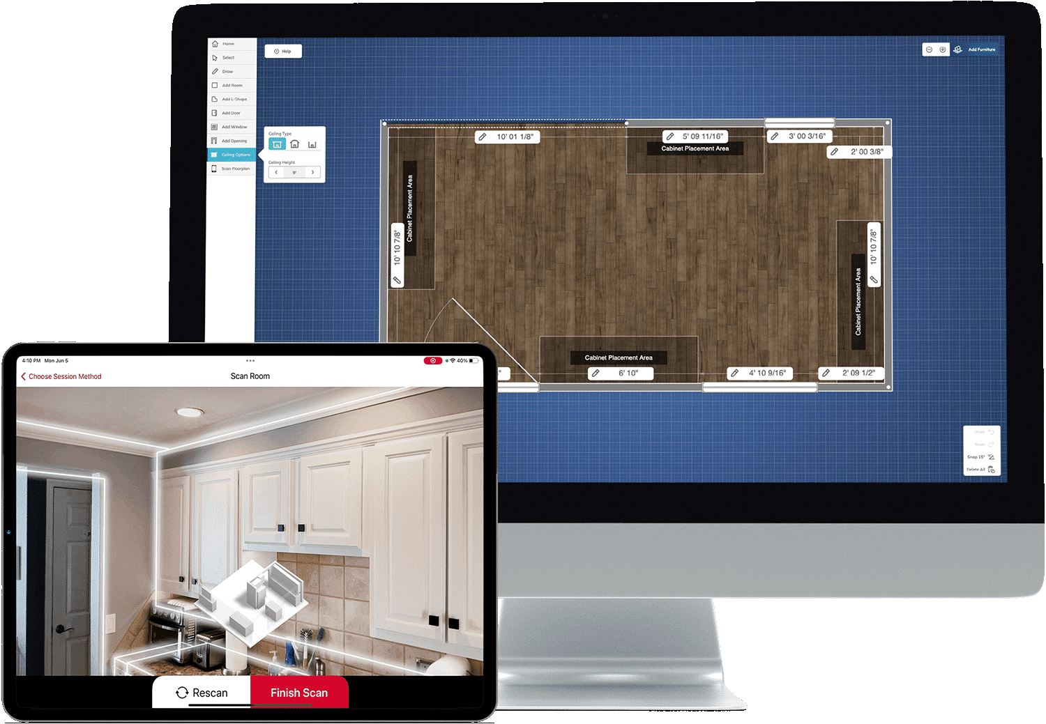 Easy Floorplan Capture for Pros, Designers, and Consumers