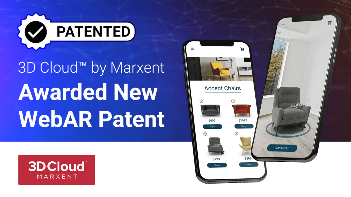 3D Cloud by Marxent Awarded WebAR Patent