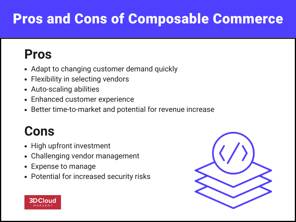 Pros and Cons - Composable Commerce